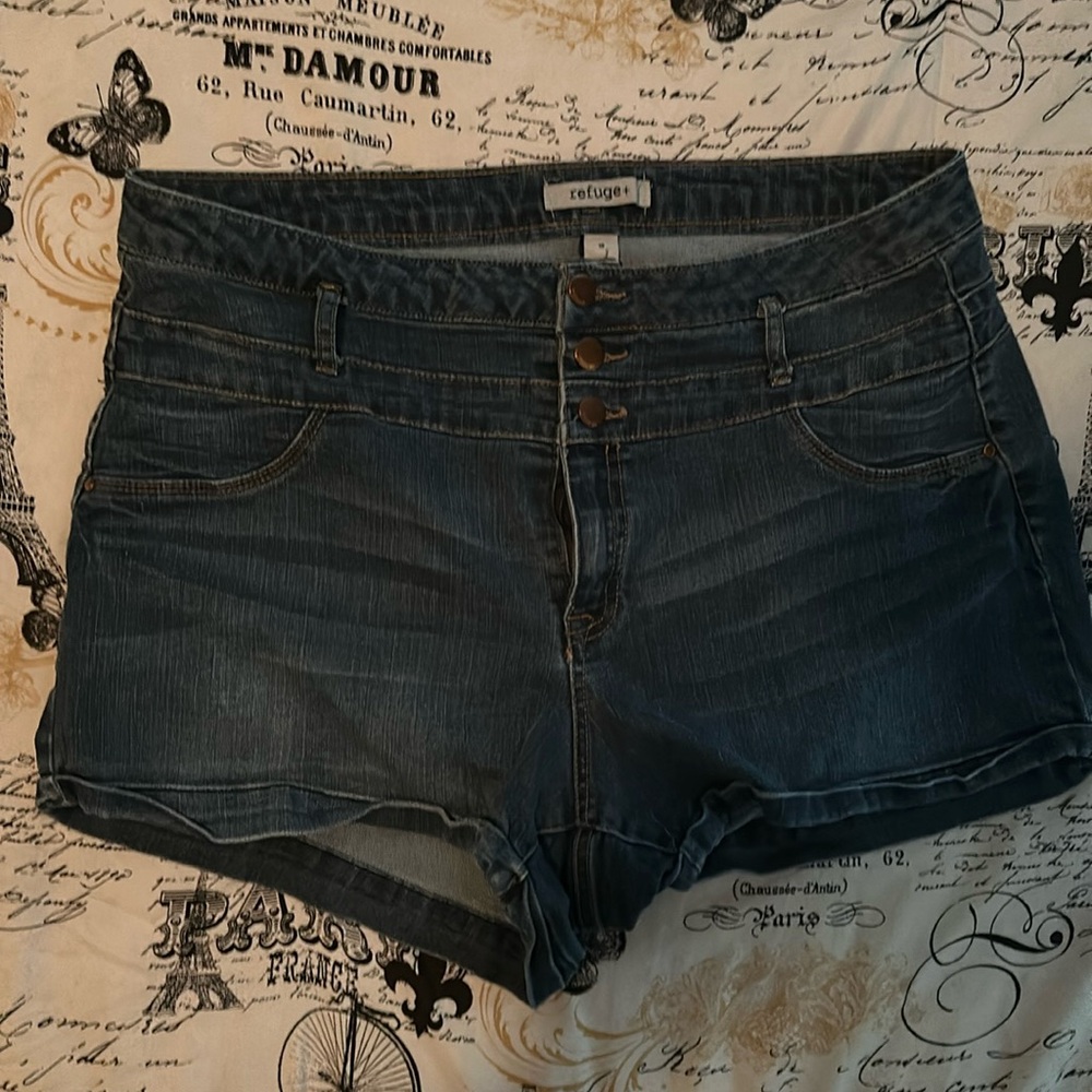 Refuge + Jean Shorts